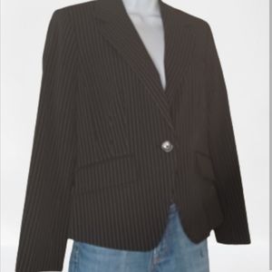 Worthington Pinstripe Blazer, sz 6P